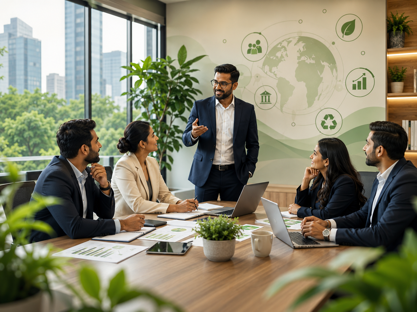 Businesses and Leadership Teams